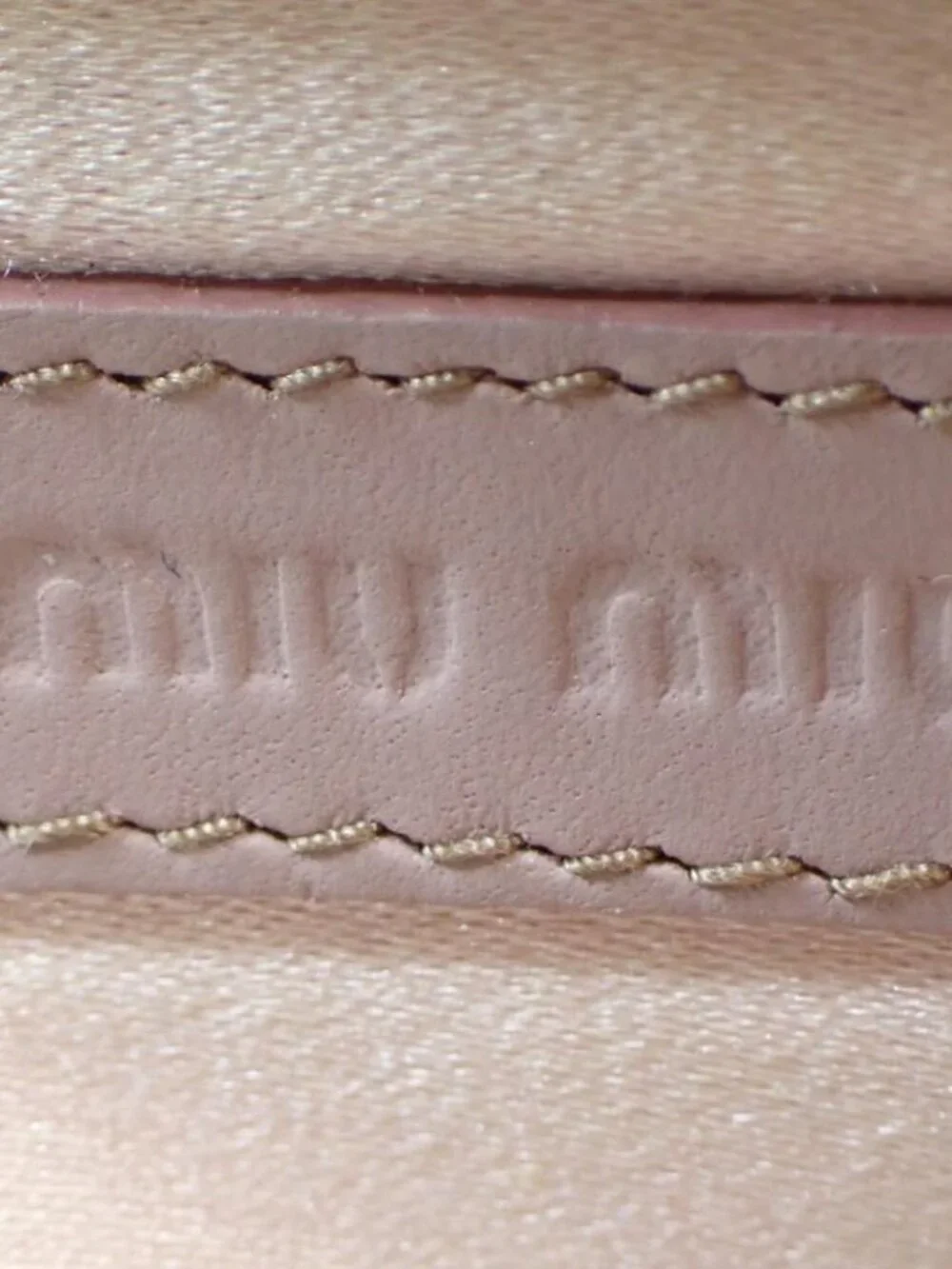 Miu Miu Light Pink Floral Wallet